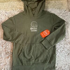 Super Comfy Green Youth Hoodie NWT